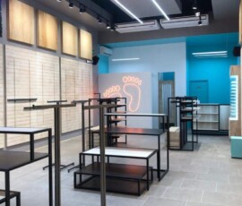 Construcción de tienda