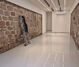 Construcción de tienda